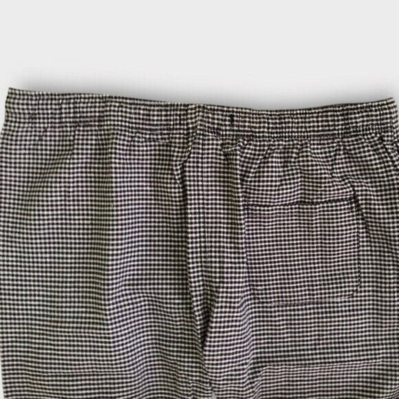 Zara Plaid Drawstring Chino Trouser Pant - Picture 5 of 12